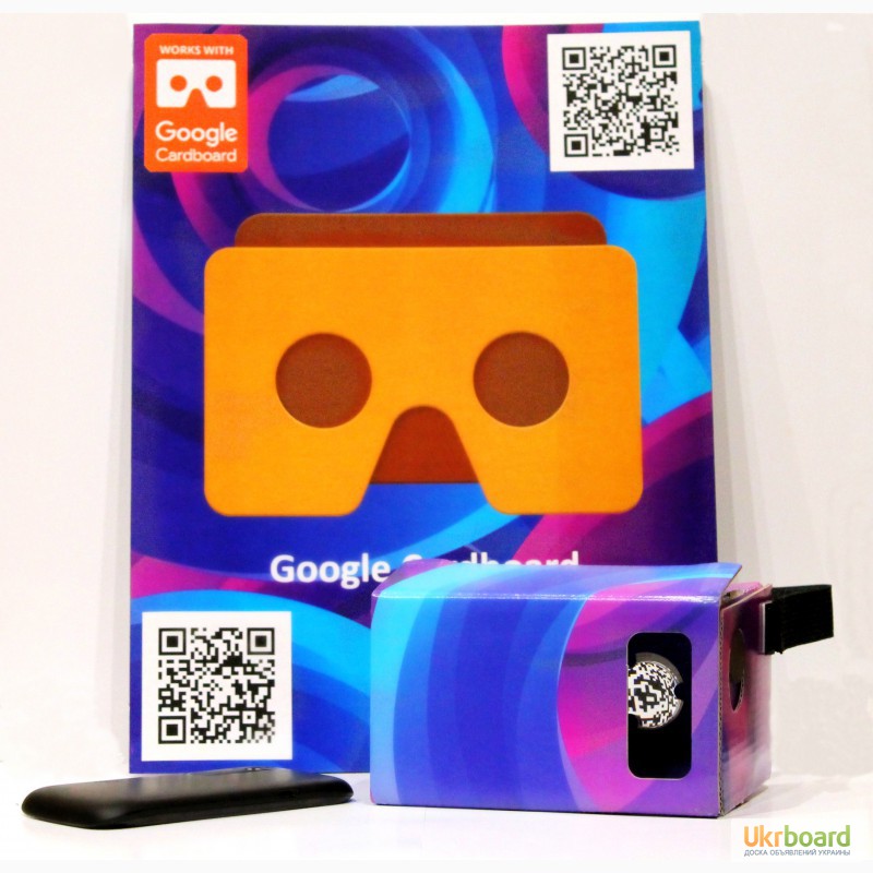 Фото 2. 3D очки Google Cardboard