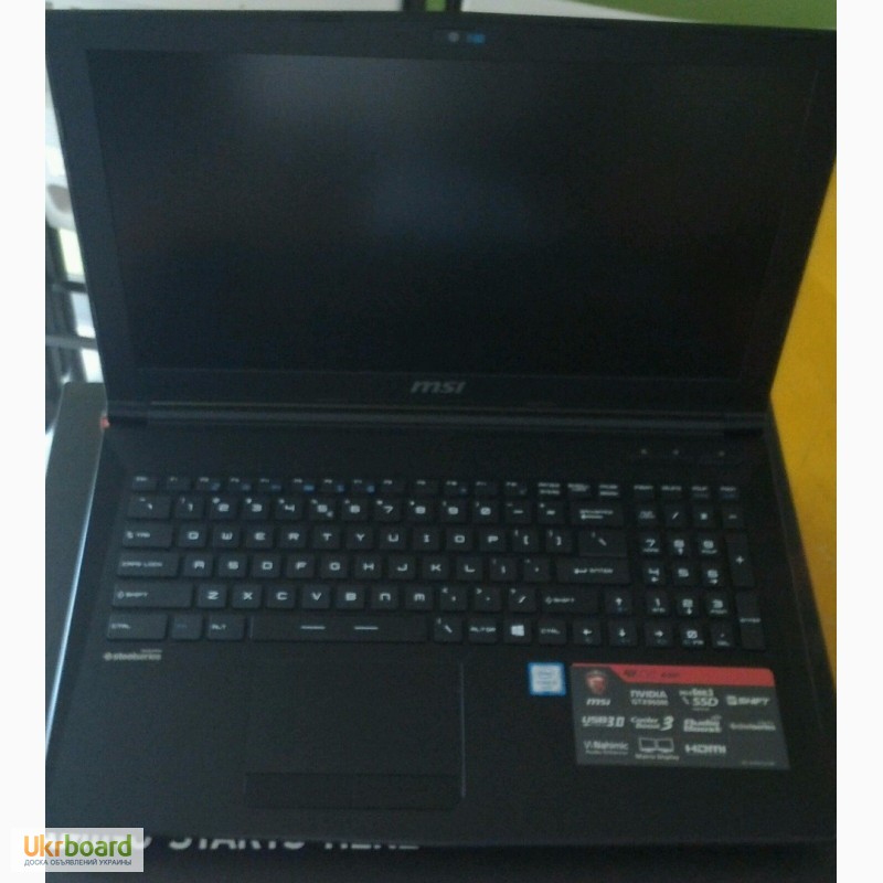 MSI GL62 6QF ИГРОВОЙ ноутбук