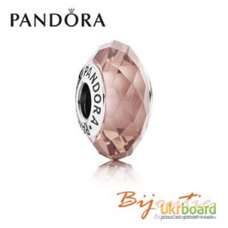 Шарм PANDORA розовый кристалл бусина 791729NBP