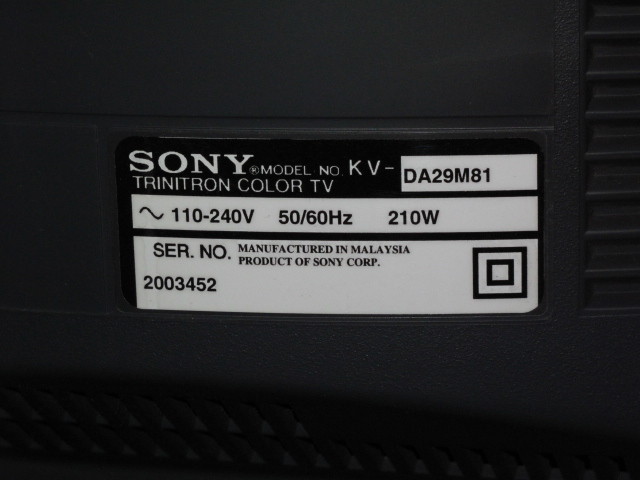 Фото 2. Телевизор Sony Wega c фирменной тумбой Sony