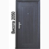 Металеві двері висотою 1900 та 2050 мм