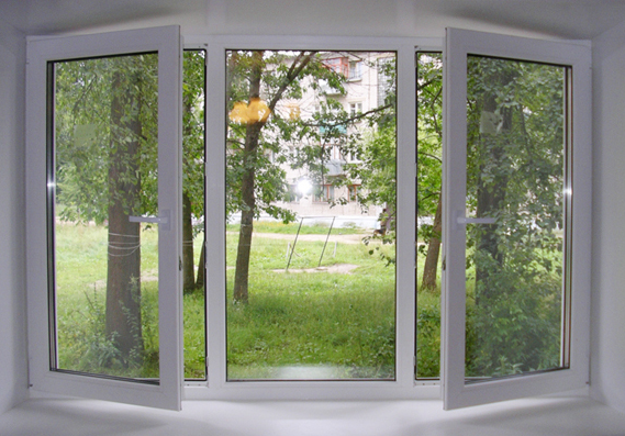 Фото 2. Алюминиевые окна