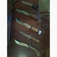 Продам коллекцию эксклюзивных охотничьих ножей ручной работы