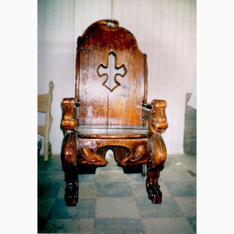 Фото 10. Продам меблі дерев#039;яні (стіл, крісла)набір вікінгів