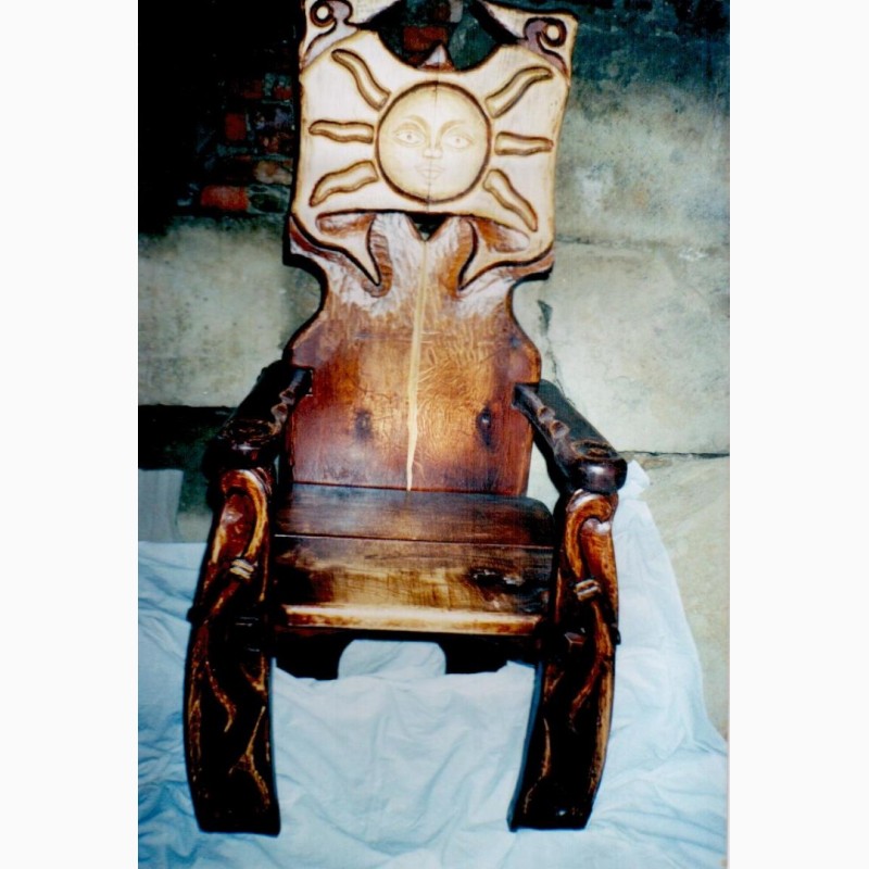 Фото 12. Продам меблі дерев#039;яні (стіл, крісла)набір вікінгів