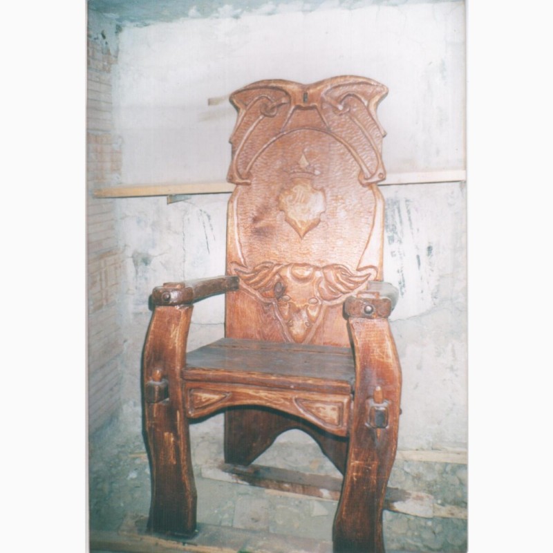 Фото 5. Продам меблі дерев#039;яні (стіл, крісла)набір вікінгів
