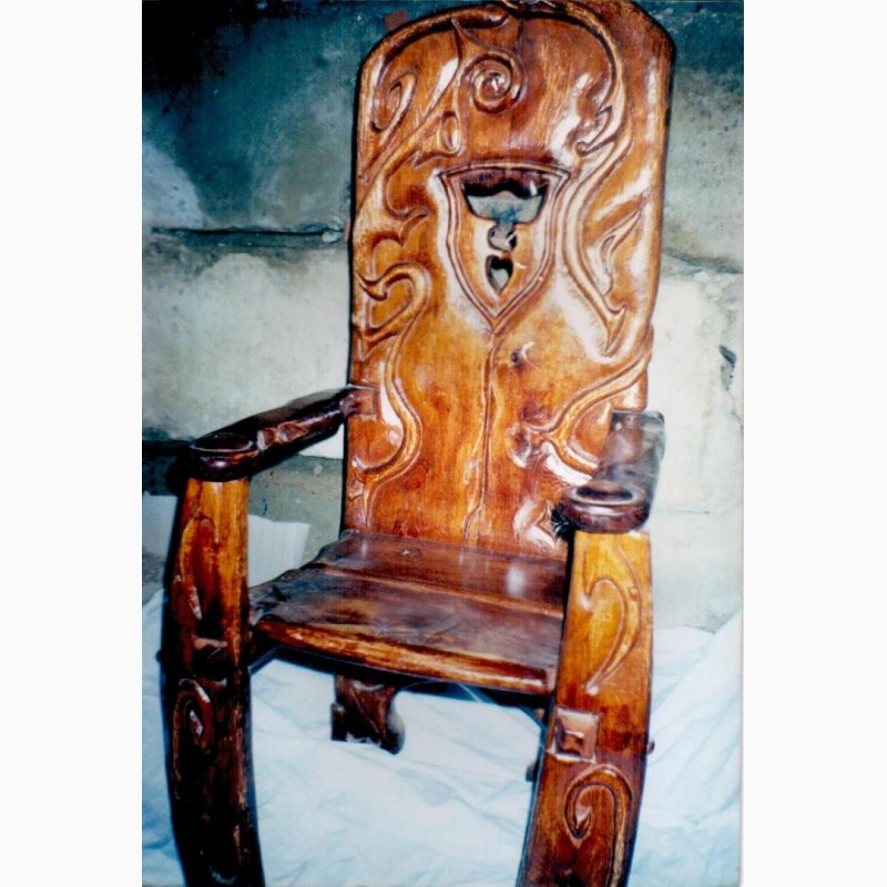 Фото 7. Продам меблі дерев#039;яні (стіл, крісла)набір вікінгів
