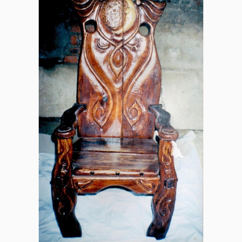 Фото 9. Продам меблі дерев#039;яні (стіл, крісла)набір вікінгів