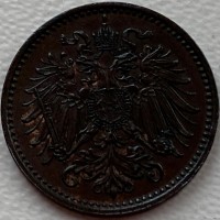 Австрія 1 геллер 1894 32 год СОХРАН