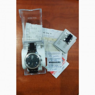 Наручные часы женские swatch made in black ycs118g