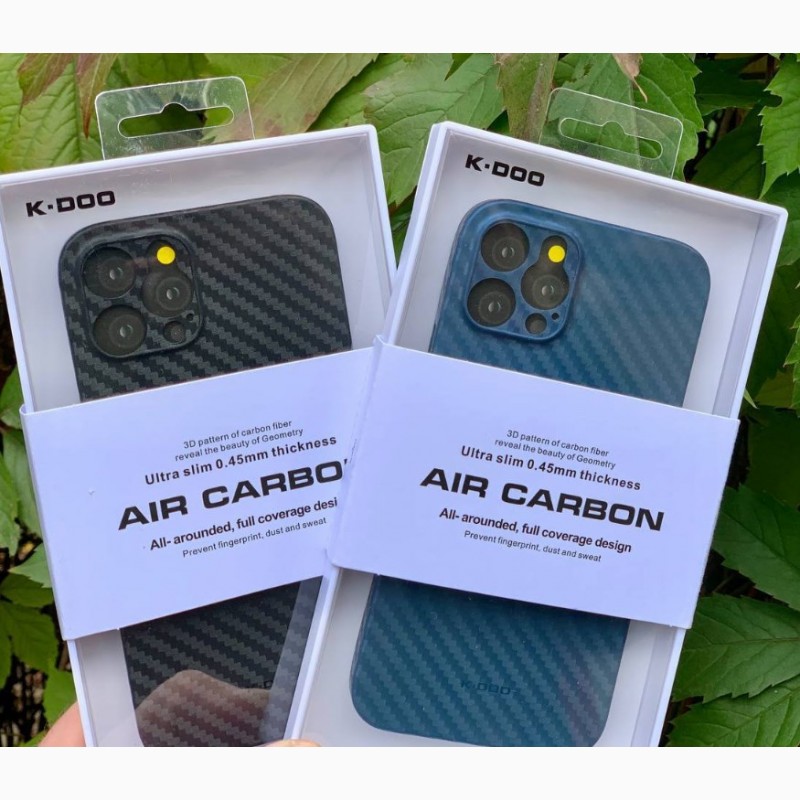 Фото 6. Чехол Карбоновый кевлар iPhone K-DOO Air Carbon Full Camera на: 11 Pro 11 11 Pro Max