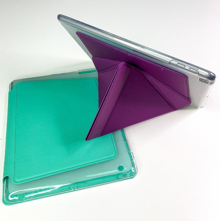 Фото 5. Origami Чехол Logfer Stylus iPad 12.9 2017/2018/2019/2020 Leather + силикон Origami Case