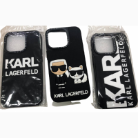 Чехол Karl Lagerfeld Paris Silicone Case для iPhone 14 PRO Karl and Cat Карл Лагерфельд
