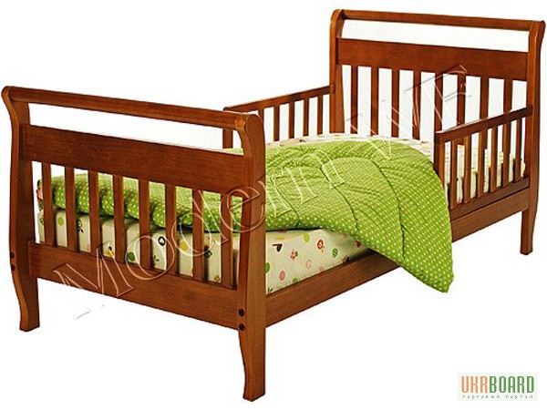 Фото 3. Детская кровать Лия из натурального дерева