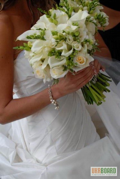 Свадьба,оформление свадебного зала Киев, прокат арки,букет невесты, стол молодых, флорист
