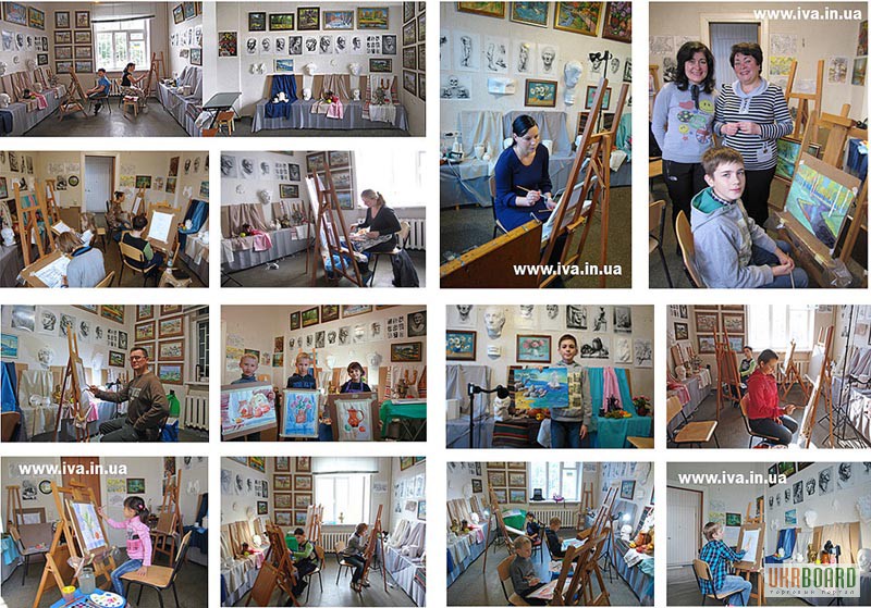 Фото 3. Уроки живописи и рисунка в изостудии для детей и взрослых