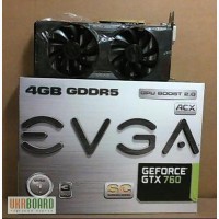Продам видеокарту Evga Geforce GTX 760 4Gb GDDR5 256bit