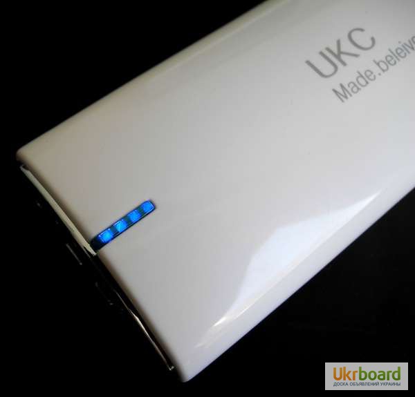 Фото 4. Power Bank (внешний аккумулятор) 20000 мА ч UKC с выходами USBх2, led фонарем