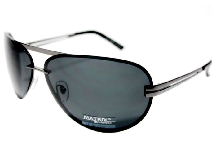 Фото 4. Поляризационные очки Matrix Classic Aviator (антибликовые очки, очки с поляризацией)