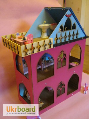 Фото 3. Разборной кукольный домик в стиле Монстр Хай