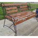 Кованые лавочки, скамейки для сада, кованые изделия от производителя под заказ, фото
