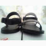 Мужские чёрные сандалии-босоножки Bertoni СКИДКА