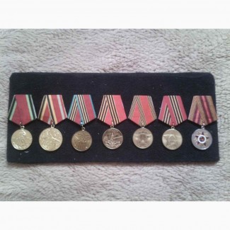 Продам полную коллекцию юбилейных медалей СССР