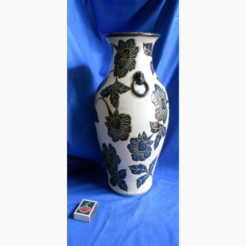 Фото 2. Старинная Китайская керамическая ваза