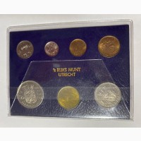 Нидерланды набор монет 1980 год UNC ОТЛИЧНЫЕ