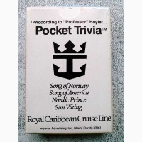 Винтажная настольная игра Pocket Trivia на английском языке