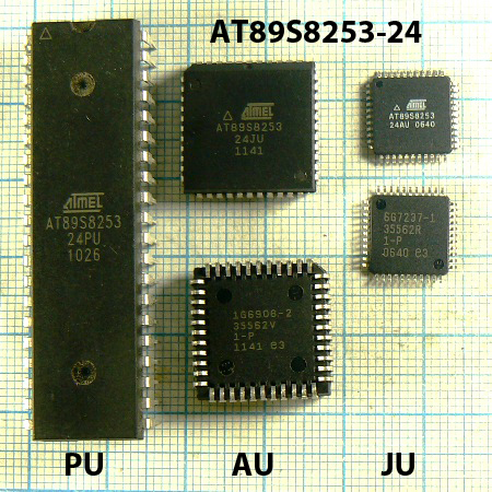 Фото 3. Микросхемы памяти и микроконтроллеров 108 наименований в магазине Радиодетали у Бороды