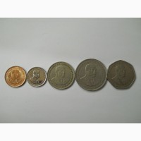 Монеты Маврикия (5 штук)