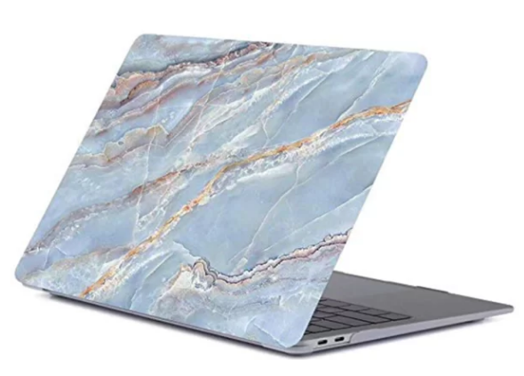 Фото 13. Чехол с рисунком под голубой мрамор MacBook Air/Pro 2020 13.3 Mramor