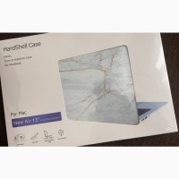Чехол с рисунком под голубой мрамор MacBook Air/Pro 2020 13.3 Mramor