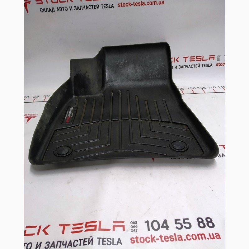 Коврик напольный резиновый 1-го ряда сидений левый Tesla model S REST 10476