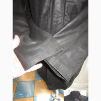 Большая утеплённая мужская кожаная куртка TREK TRAVEL. Англия. 62р. Лот 1138