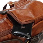 Продается большой кожаный рюкзак с отделением для ноутбука, винтаж, Casual