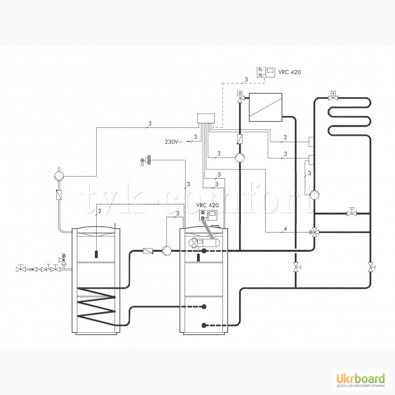 Фото 5. Регулятор погодозависимый VRC 420 S Vaillant West