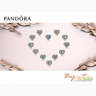 Оригинал подвеска-шарм PANDORA сердце талисман 791784MSG