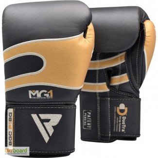 Продам б/у боксерские перчатки RDX Leather Black Gold