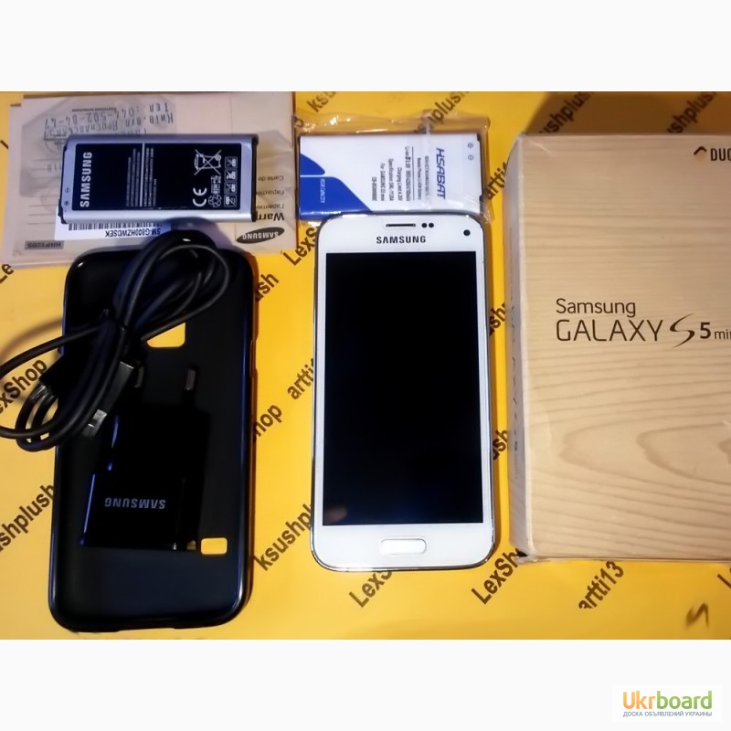 Фото 8. Смартфон Samsung Galaxy S5 mini Duos SM-G800H (плюс подарки)