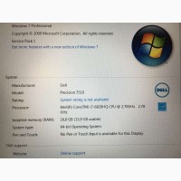 Мощный Ноутбук Dell Precision М7510 High End