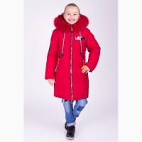Зимняя куртка для девочки Мода яблоко разные цвета