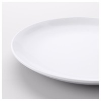 Прекрасный набор тарелок, белый (новый) ИКЕА
