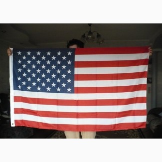 Американский флаг (Новый в упаковке) Флаг США размеры 150см/90см