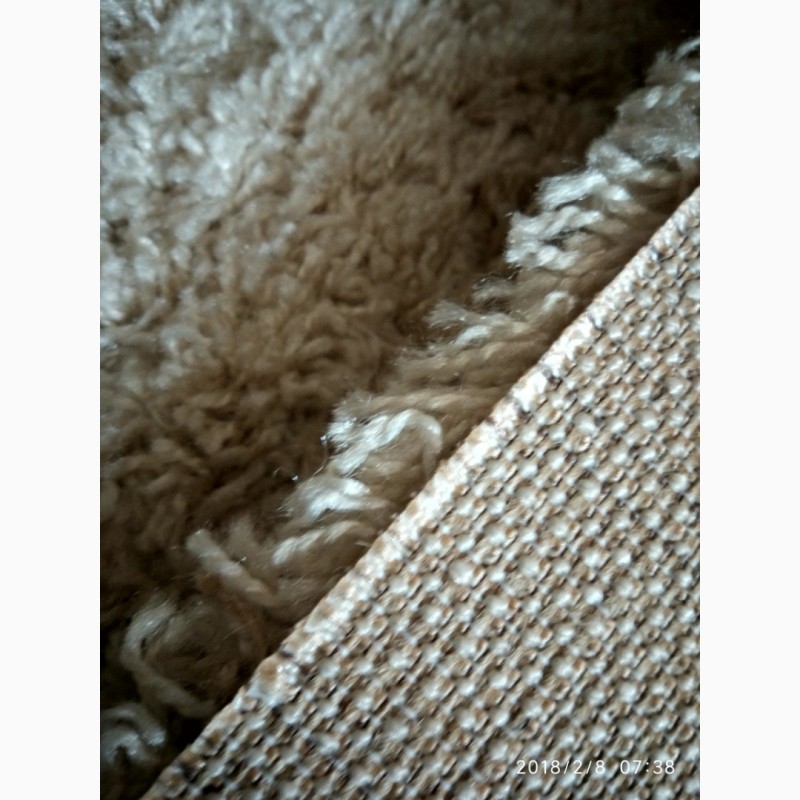 Фото 3. Ковер покрытие ковролин шагги с ворсом мягкий теплый пол