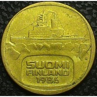 Финляндия 5 марок 1986 год