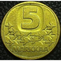 Финляндия 5 марок 1986 год