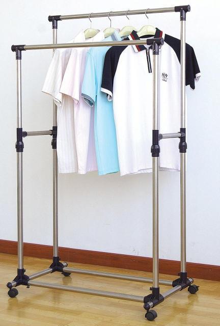 Фото 2. СКИДКА 20%Двойная стойка-вешалка для Одежды. Double-pole 