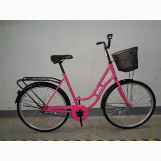Велосипед женский с корзиной Azimut Retro 28